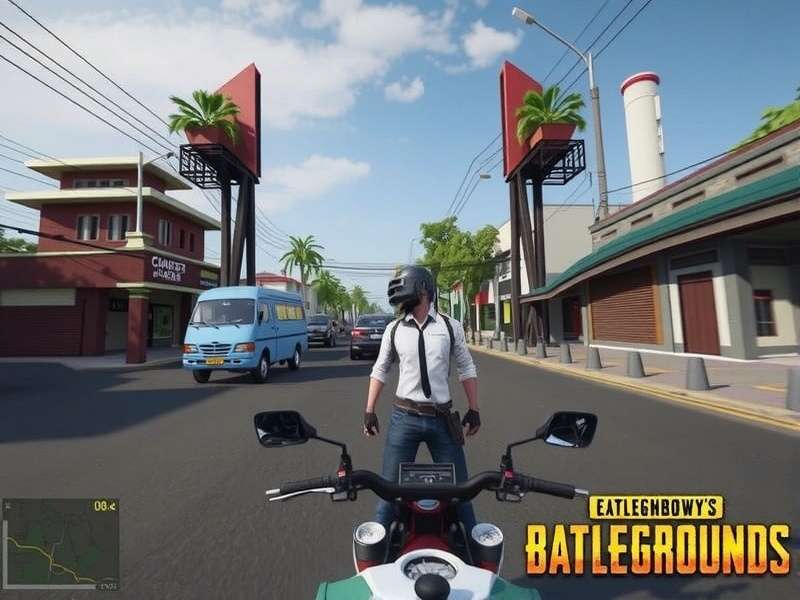 PUBG Chennai Charger Chennai Streets Map